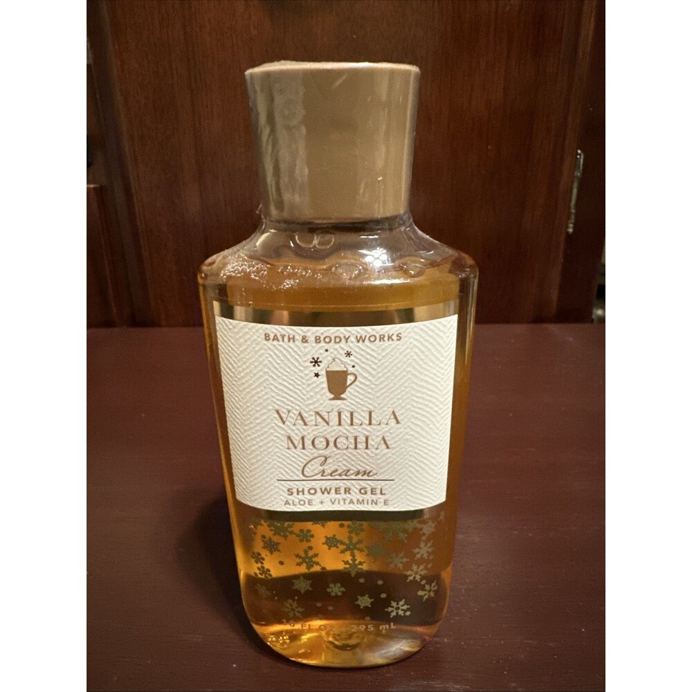 BATH AND BODY WORKS VANILLA MOCHA CREAM BODY WASH 10 FL OZ